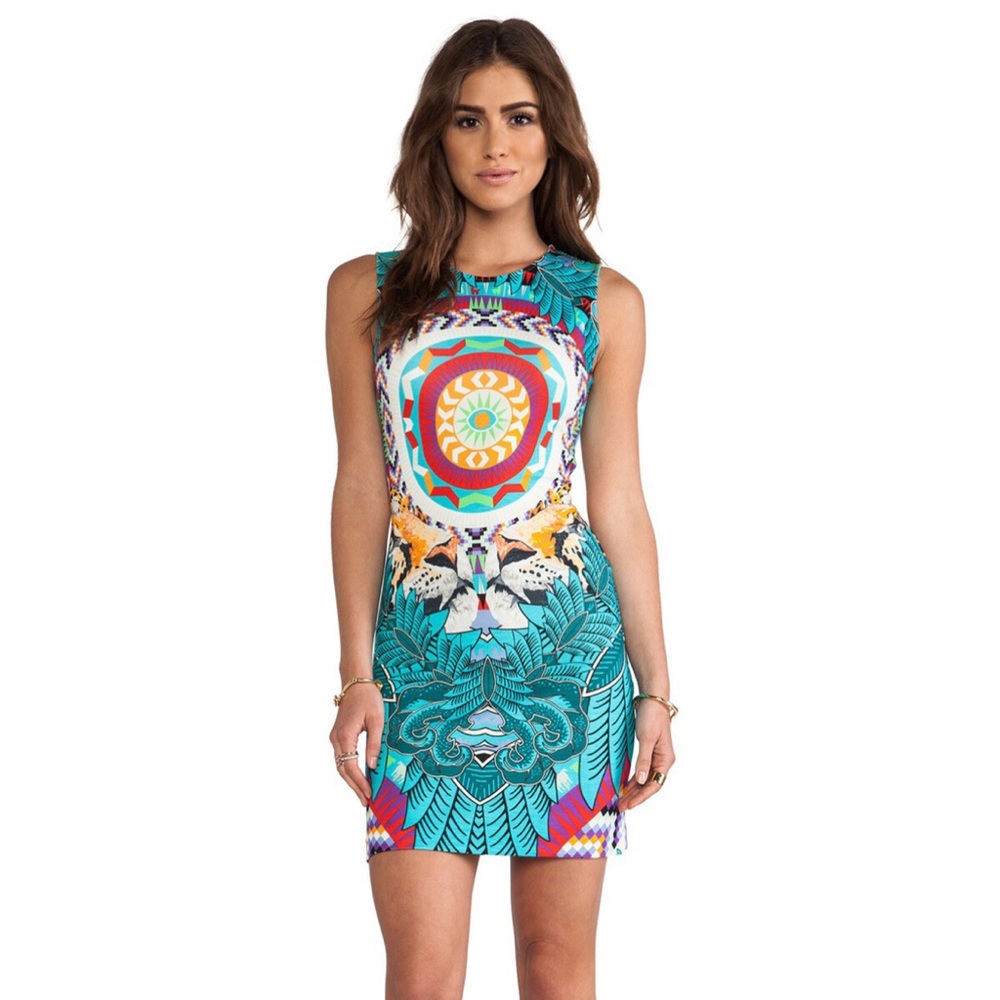 Mara Hoffman Fitted Mini Dress
